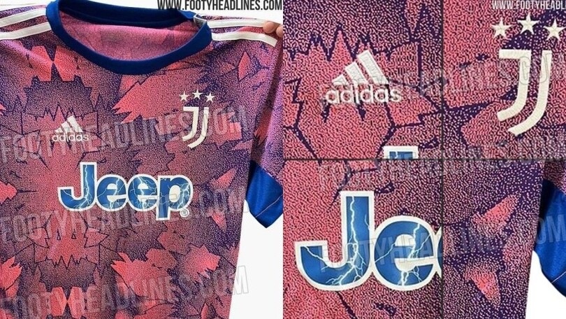 Juve, così sarà la terza maglia 2022-2023