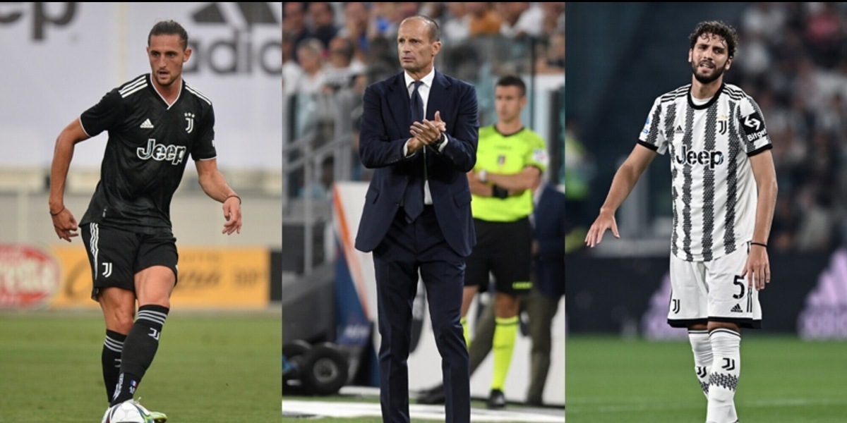 Samp-Juve, la probabile formazione di Allegri: Rabiot può giocare con Locatelli