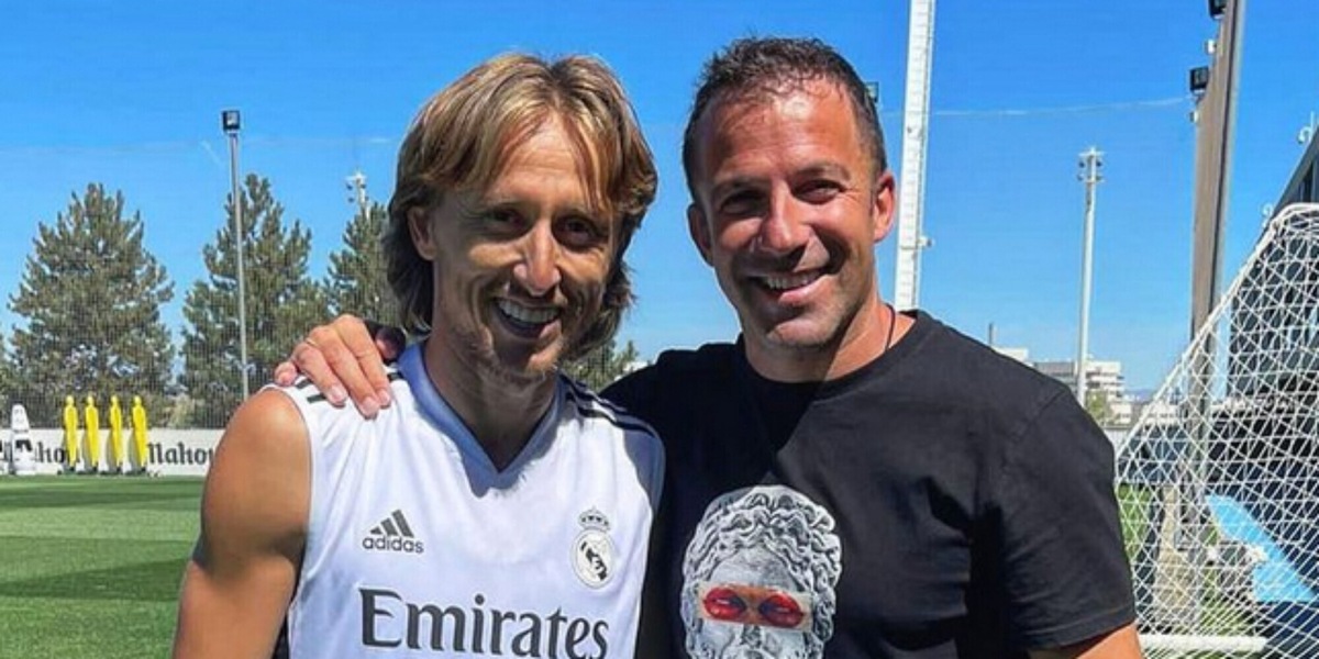 Juventus-Real Madrid, Del Piero con Modric: 10 + 10