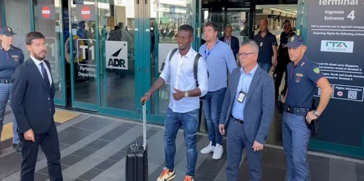 Roma, Camara è arrivato in città