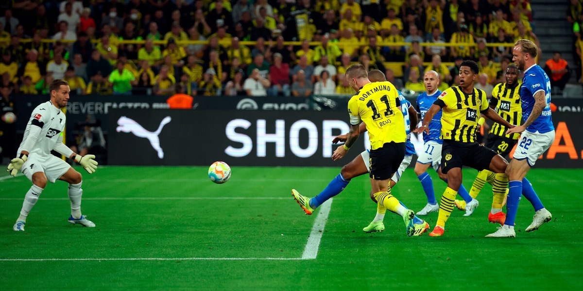 Bundesliga, Borussia Dortmund al comando: Hoffenheim ko 1-0, decide Reus