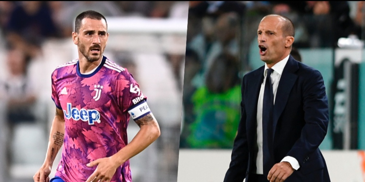 Juve, la differenza che c'è fra Bonucci e Allegri