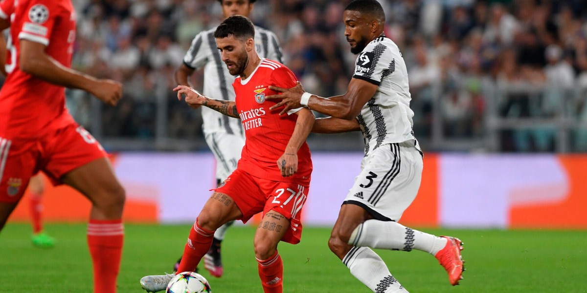 Juve-Benfica 1-2, il tabellino