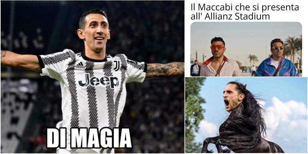 "Di Magia": la Juve stende il Maccabi e scatena i social