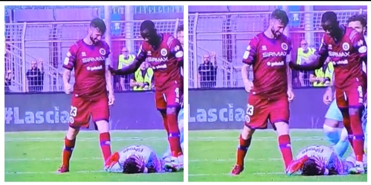 Cittadella, Branca choc contro la Spal di De Rossi: calpesta un avversario!