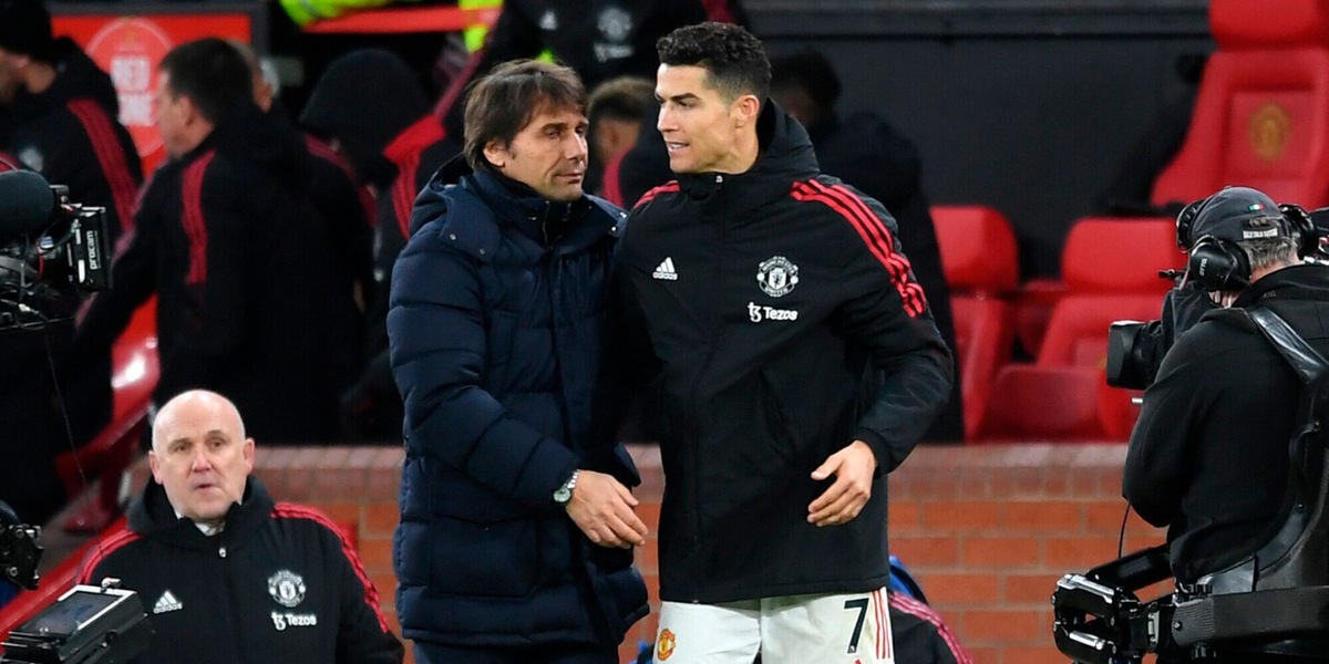 Conte e la paura di Cristiano Ronaldo: il gesto in conferenza stampa