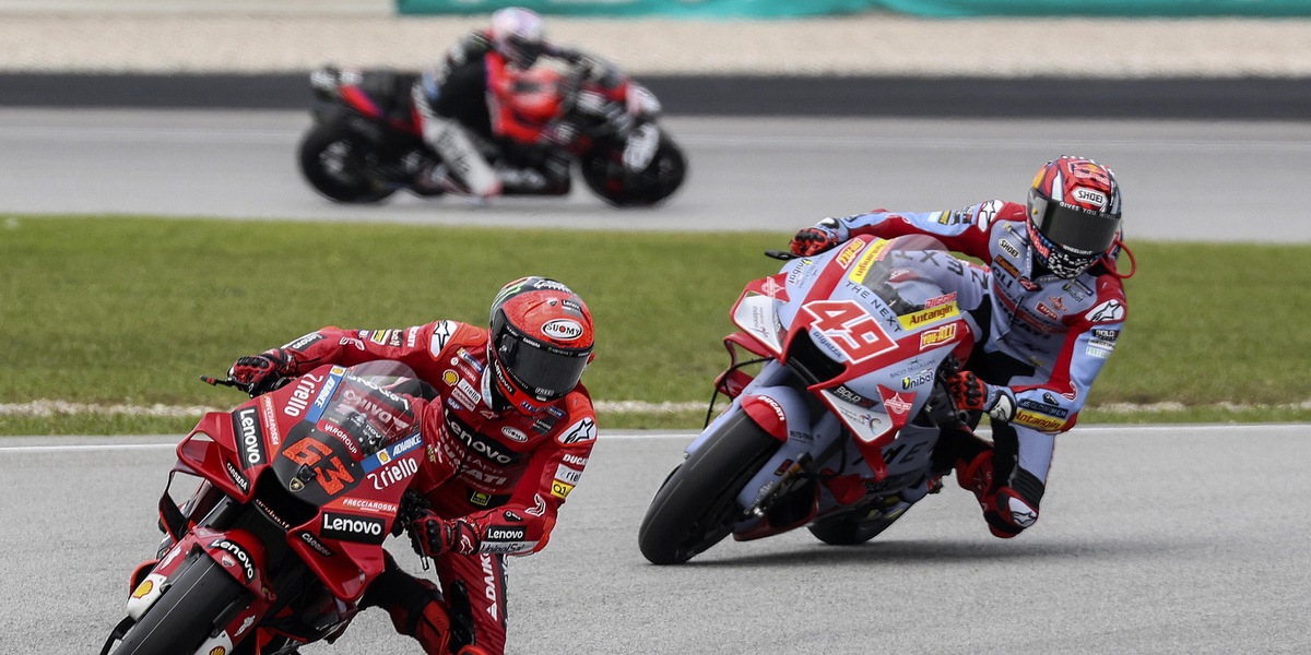 MotoGP GP Malesia: Bagnaia 2° nelle seconde libere, Quartararo chiude 9°