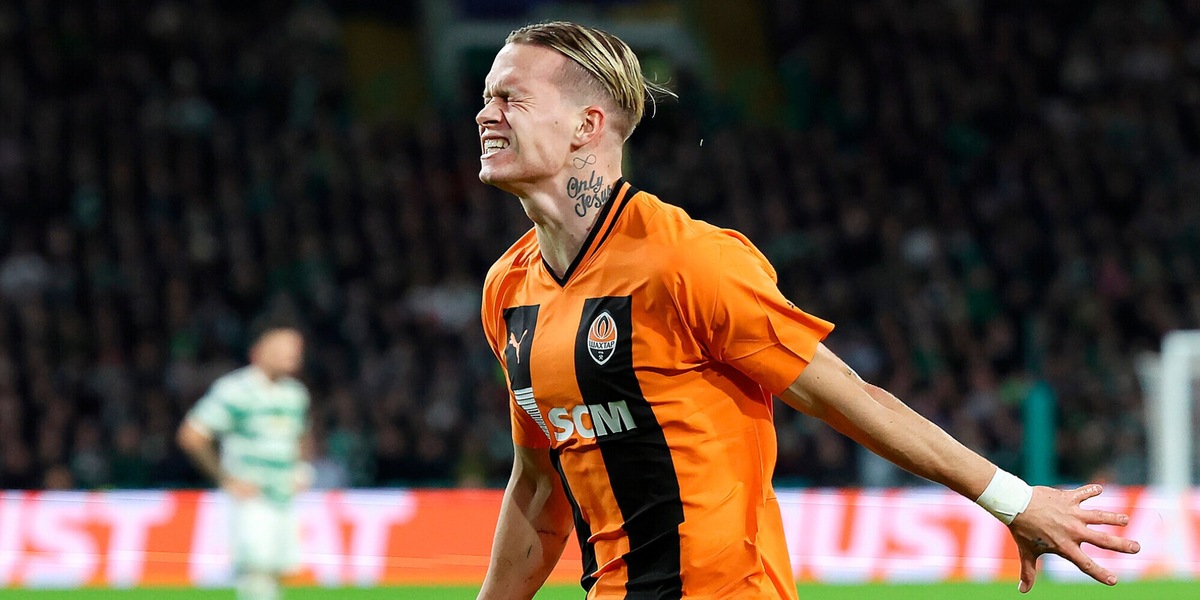 Juventus, guarda che gol Mudryk con lo Shakhtar!