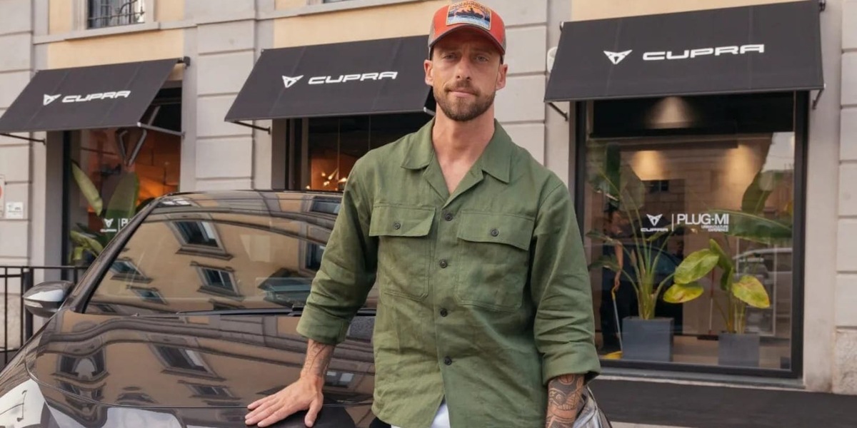 Marchisio "elettrico", sui social con Cupra Born