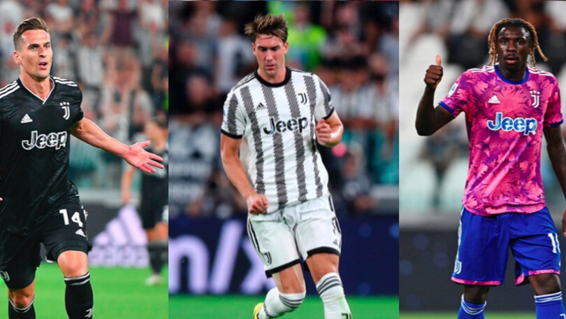 Milik, Vlahovic e Kean: i numeri dell’attacco Juve a confronto