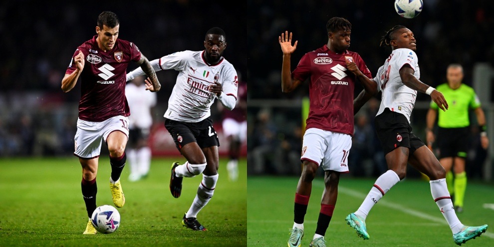 Torino-Milan, le pagelle: Pellegri da urlo, disastro Leao