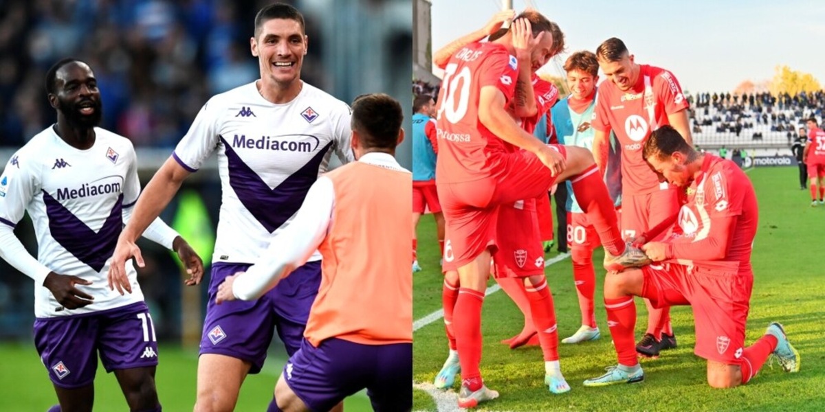 La Fiorentina travolge la Sampdoria, il Monza di Palladino affossa il Verona
