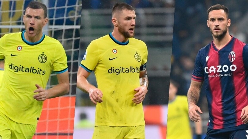 Inter-Bologna, le pagelle: gemma Dzeko, Skriniar sradica palloni. Arnautovic disastro