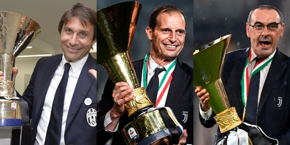 Juventus-Lazio, Allegri per la sesta: i record di Max, Conte e...Sarri