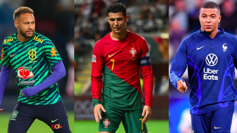 Mondiali, chi sono i giocatori più pagati? Cristiano Ronaldo solo 9°
