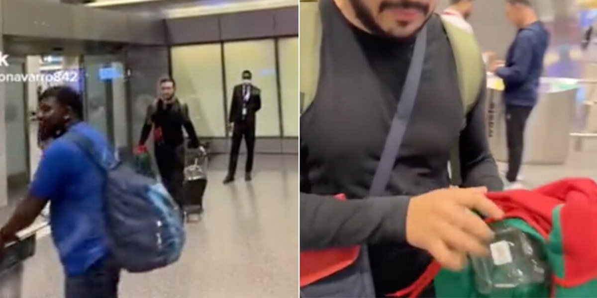 Qatar 2022, tifoso passa i controlli con una bottiglia di tequila VIDEO