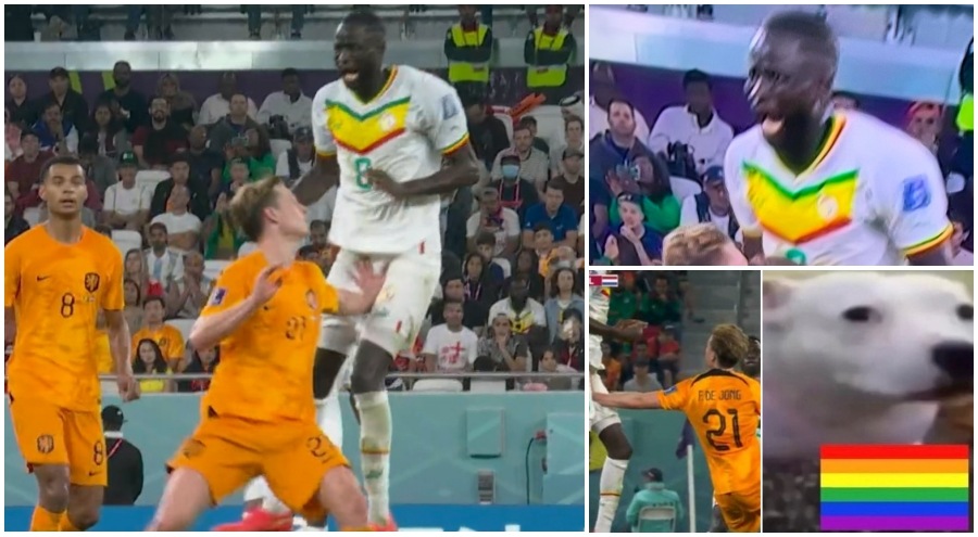 Kouyaté, De Jong e il fallo: senegalese ko, la Rete non perdona