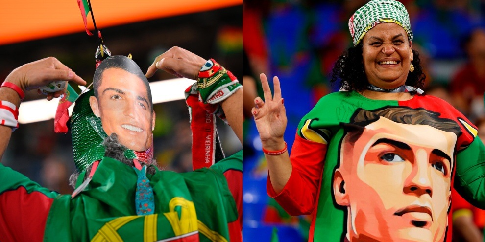 Portogallo, idolo Ronaldo: prima dell'esordio mondiale i tifosi lo caricano così