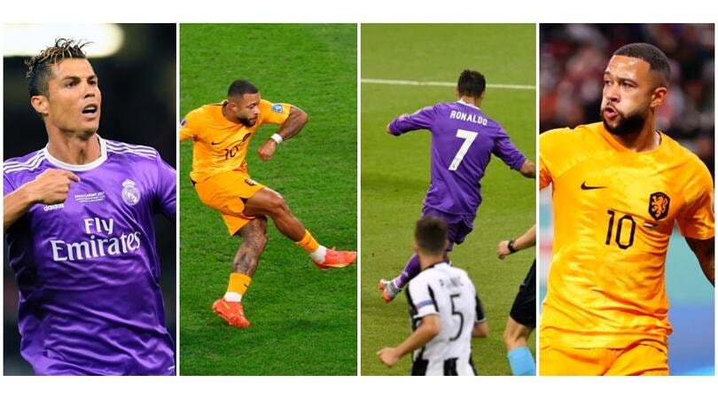 Olanda-Usa, Depay gol come Cristiano Ronaldo a Cardiff