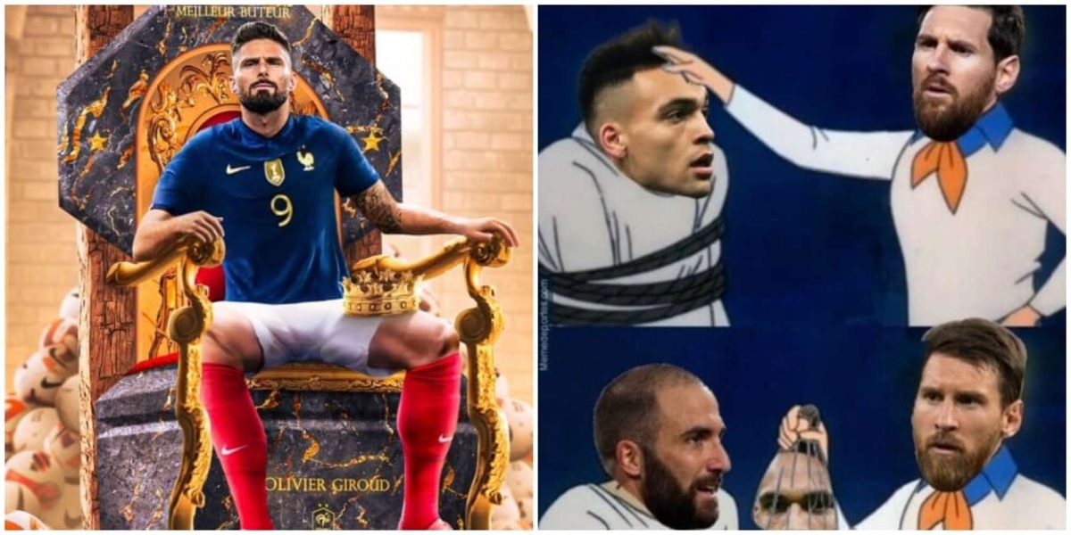 Milan-Inter, ai mondiali non c'è partita: Giroud re di Francia, Lautaro flop