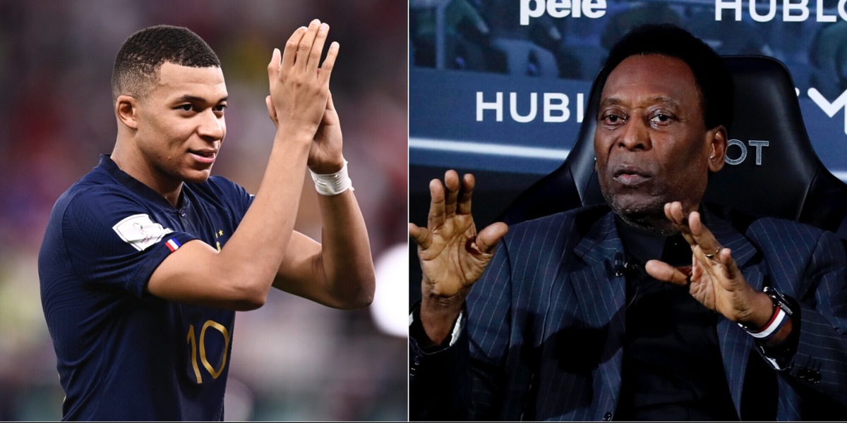 Mbappé, Pelé e il commovente scambio social: "Felice di vedere che..."
