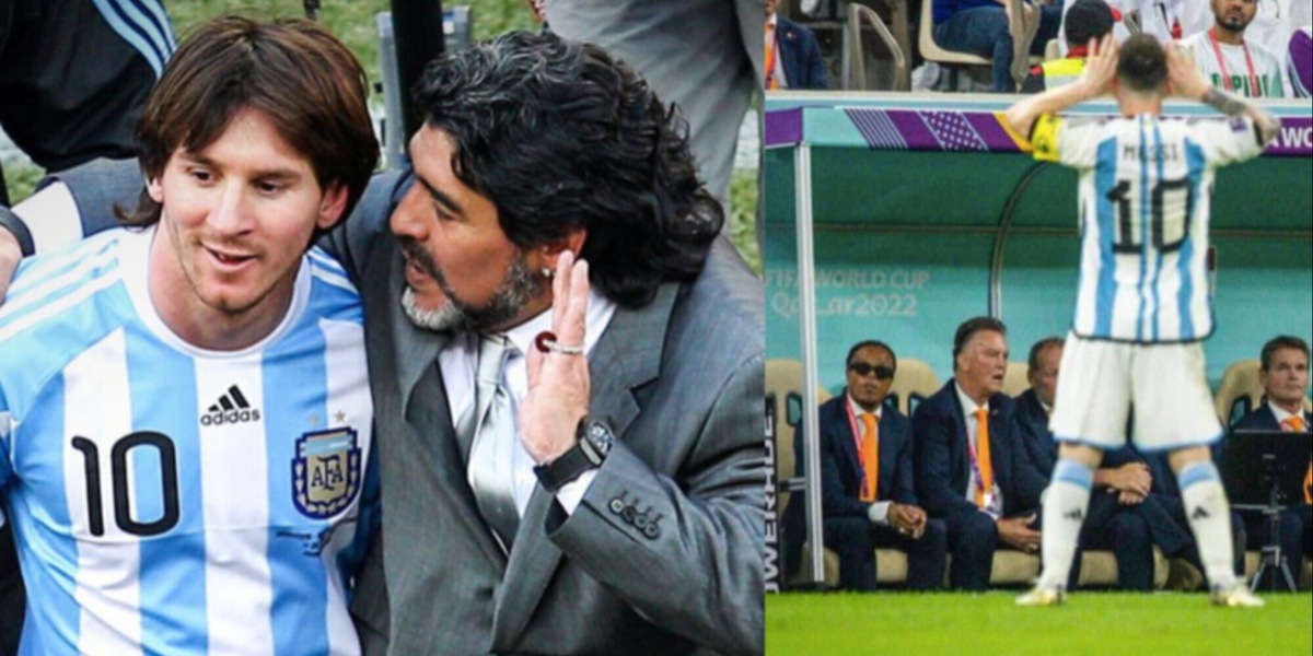 Argentina, Messi: “Maradona ci spinge dal Paradiso. Van Gaal senza rispetto”