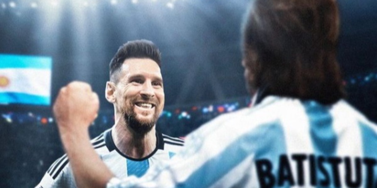 Messi come Batistuta con l'Argentina e Batigol lo esalta: "Ora superami"