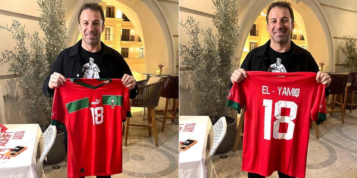 Del Piero, il tributo al Marocco: "Avete scritto la storia"
