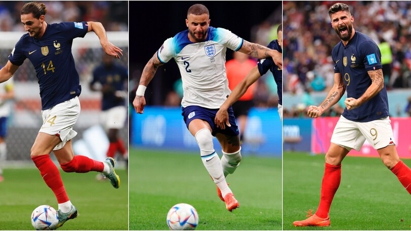 Inghilterra-Francia, le pagelle: Rabiot, una signora gara. Theo Hernandez, rigore ingenuo