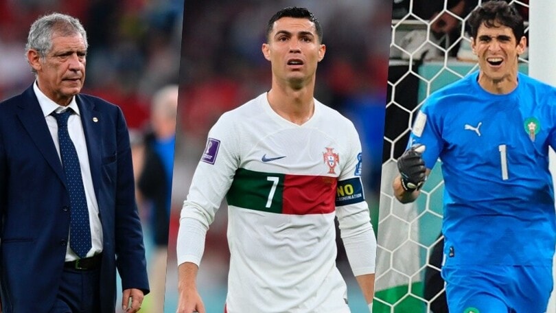 Portogallo-Marocco, le pagelle: Santos da arrossire, Ronaldo trova super Bounou