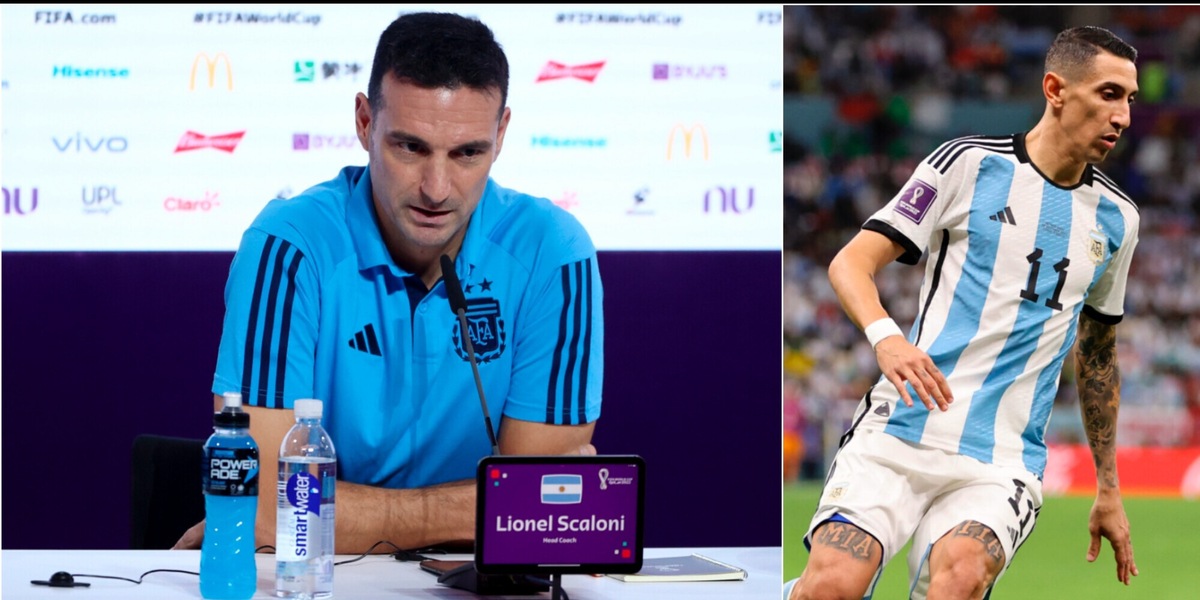 Argentina, Scaloni: "Di Maria può giocare. La Croazia non è quella del 2018"