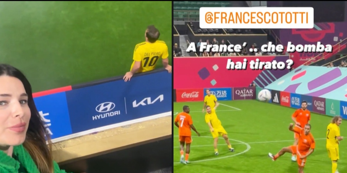 Del Piero, la moglie Sonia e la pallonata di Totti: "Ah Francè..."