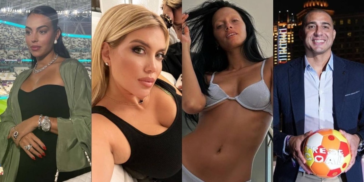 Georgina e Wanda, imparate da Oriana Sabatini! Trezeguet la mette sotto l’incrocio