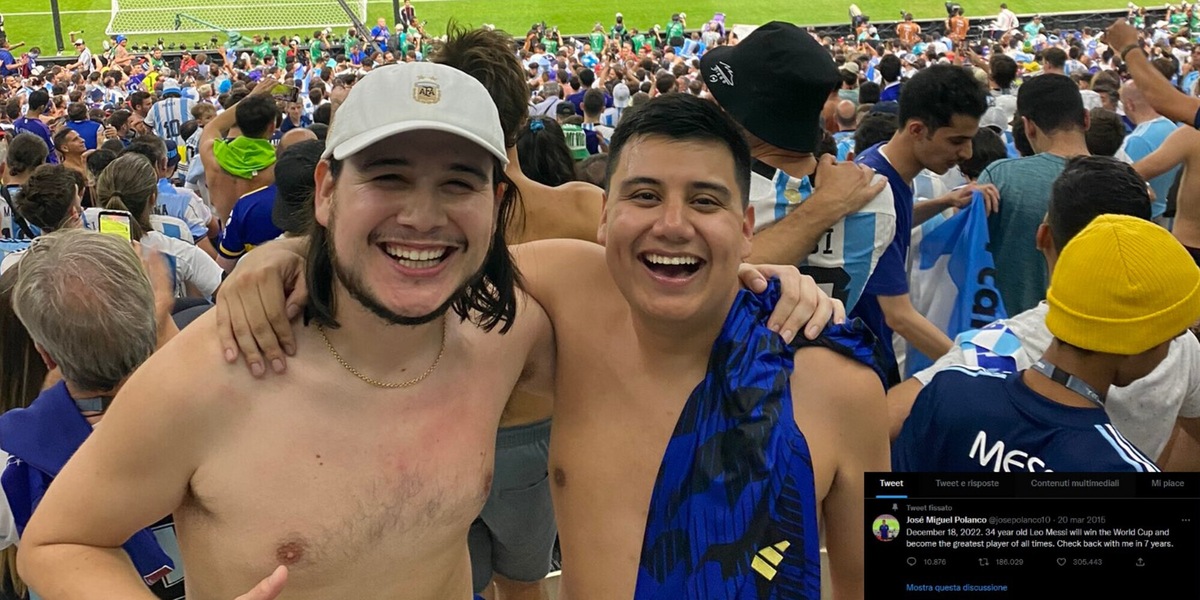 "Messi e l'Argentina campioni il 18 dicembre 2022": il tweet-profezia del 2015 diventa virale