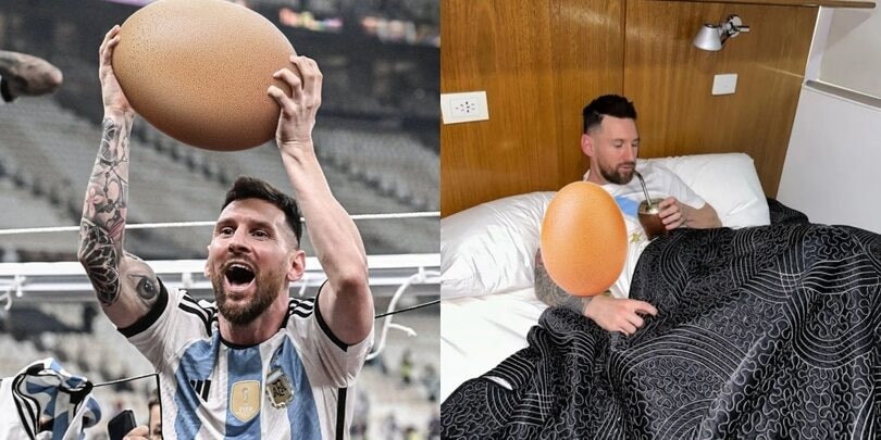 Messi e il nuovo rivale: un uovo da record che spopola sui social!