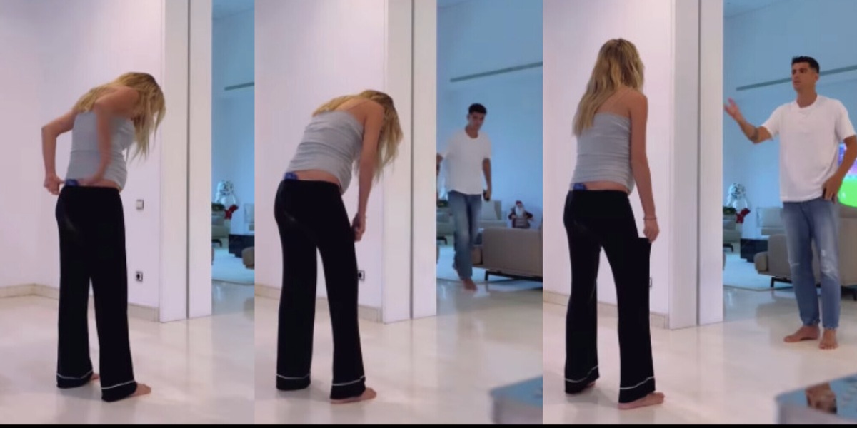 Morata e l'incredibile scherzetto di Alice Campello