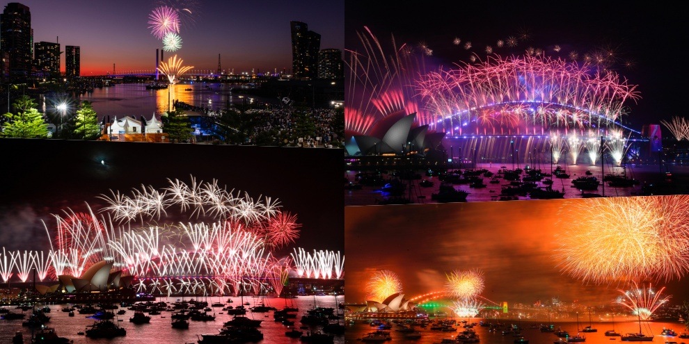 In Australia è già arrivato il 2023: le FOTO dei festeggiamenti