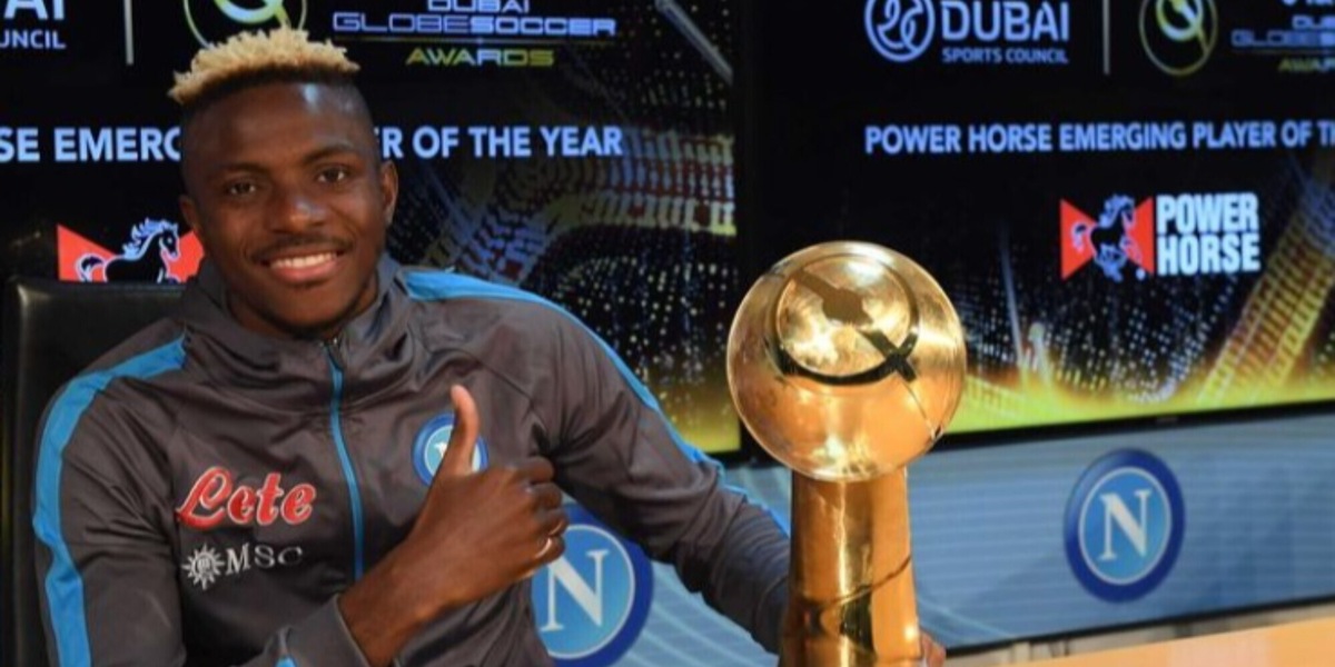 Osimhen si carica per la Juventus con il premio arrivato da Dubai