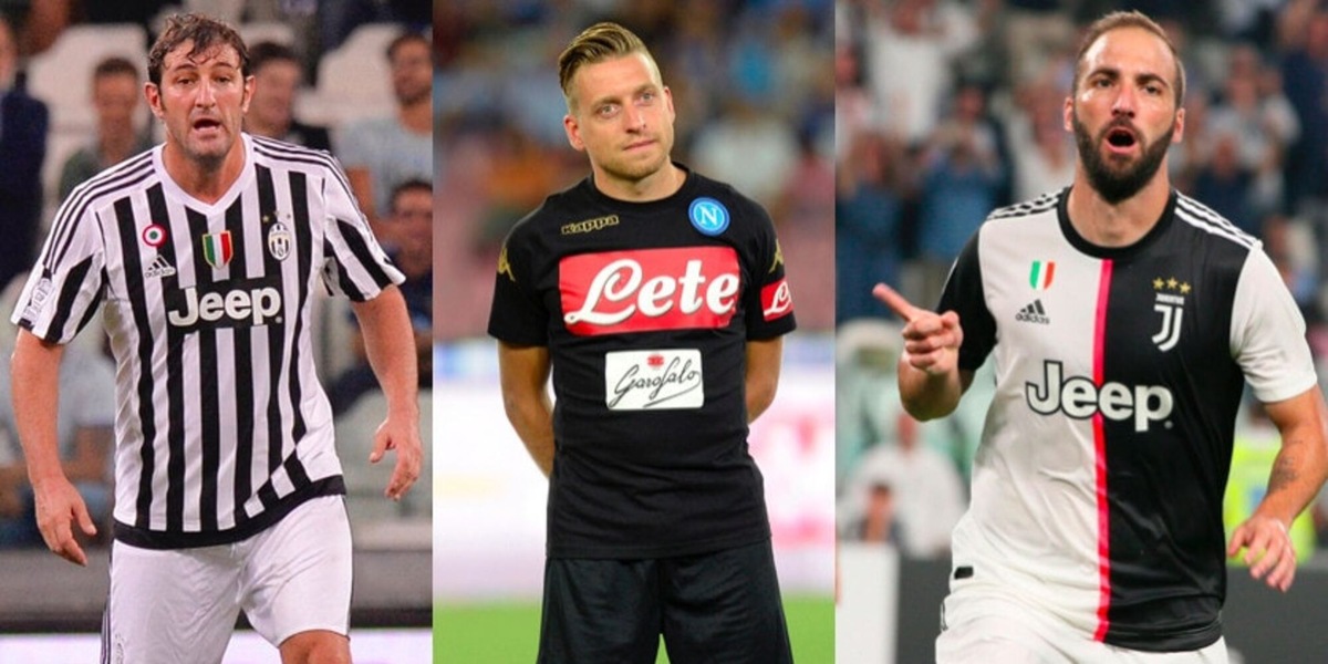 Juventus e Napoli, da Ferrara a Higuain: la Top 11 dei doppi ex