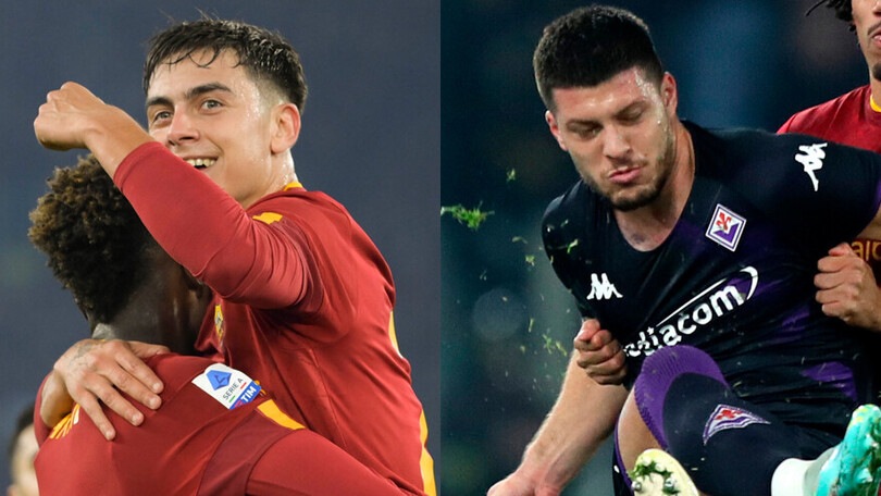 Pagelle Roma-Fiorentina: tutti ai piedi di Dybala, Jovic non pervenuto