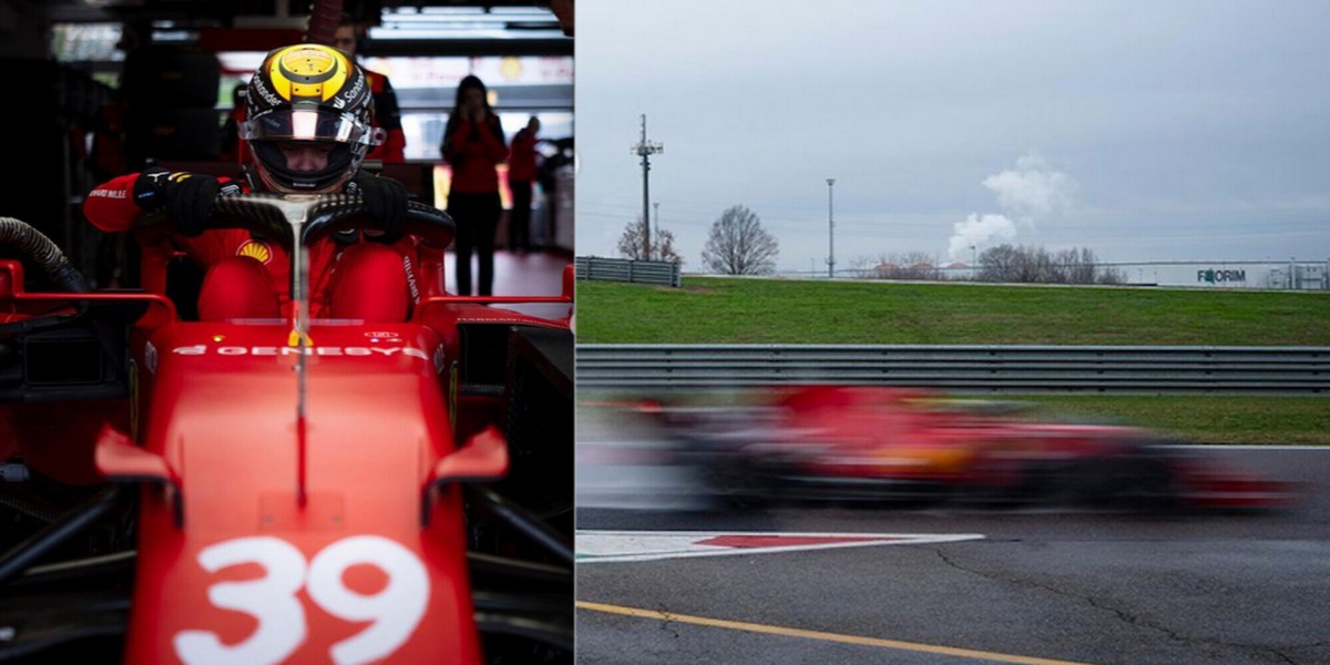 I primi test della Ferrari a Fiorano con Shwartzman