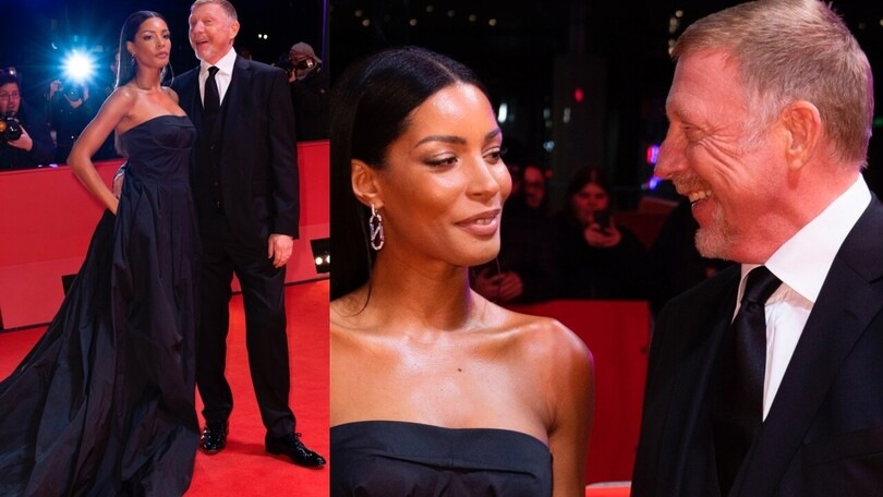Lilian, l'ace di Boris Becker sul tappeto rosso della Berlinale