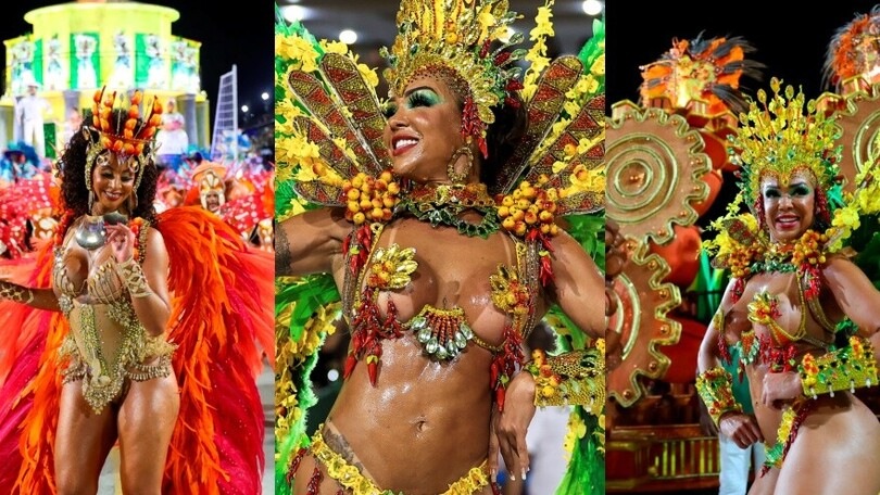 Carnevale, Rio de Janeiro fa festa: c'è anche Gisele Bundchen FOTO