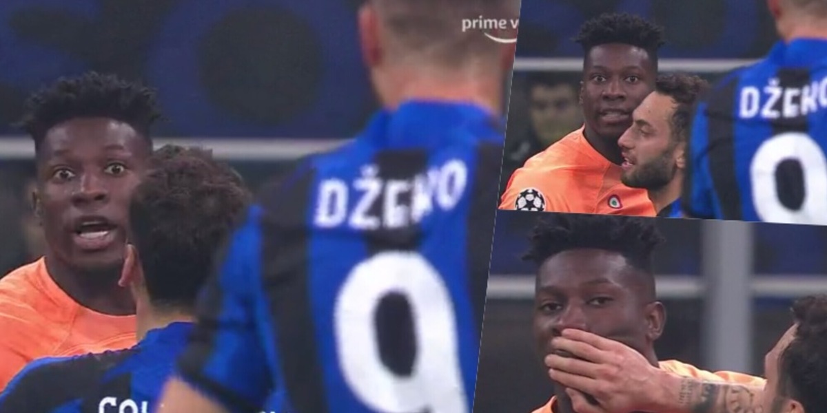 Inter-Porto, Dzeko e Onana come Lukaku e Barella: lite in campo