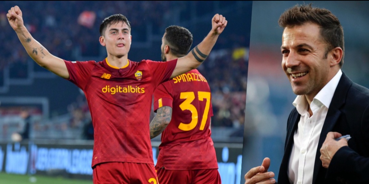 Del Piero esalta Dybala: “Giocatore totale, alla Roma si sente voluto”