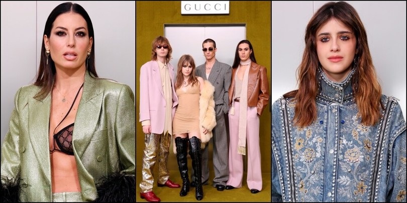 Dalla Gregoraci alla Porcaroli e i Maneskin: show da Gucci FOTO