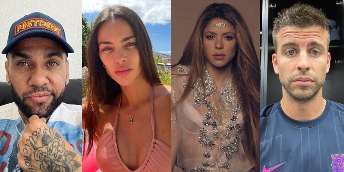 Dani Alves, Joana Sanz e Shakira-Piqué: che sta succedendo sui social