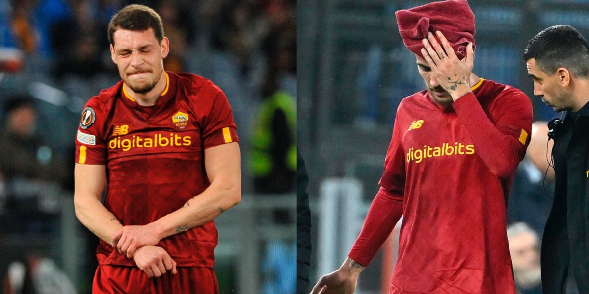 Roma, Mourinho perde Belotti: frattura al polso. Pellegrini, 30 punti di sutura