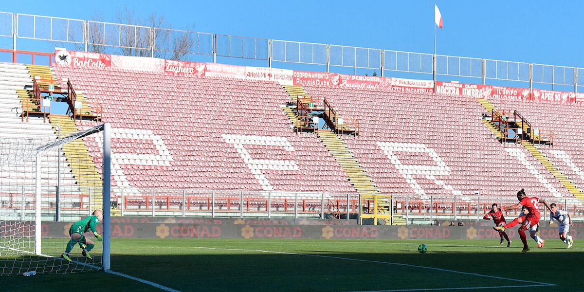 Perugia-Reggina rinviata: stadio non agibile per il terremoto