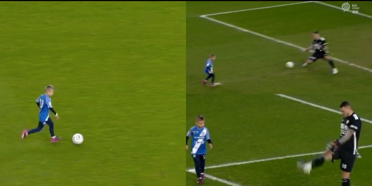 Ungheria, la gioia del bambino ma il portiere ex Juve gli nega il gol VIDEO